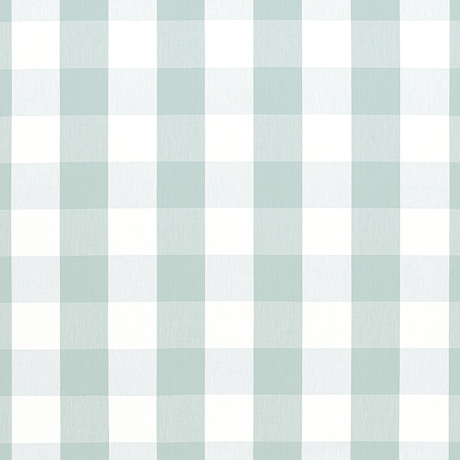 Anna French Hammond Check Fabric in Robins Egg